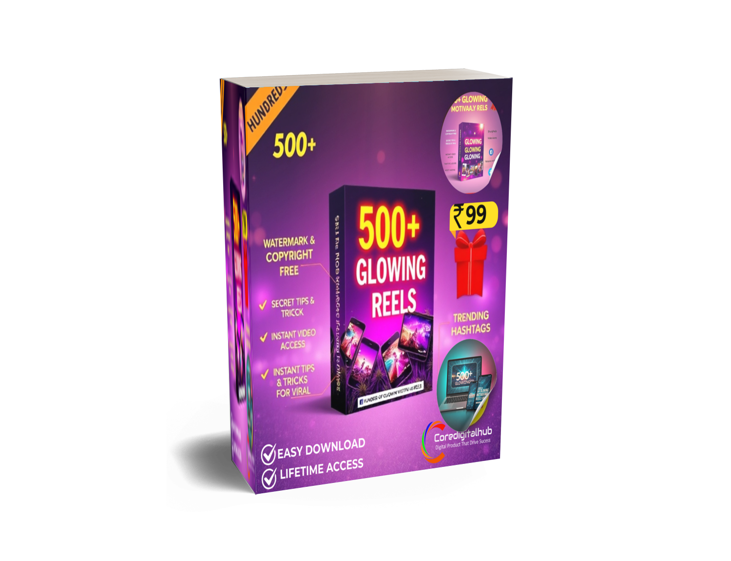 500+ Glowing Motivational Reels